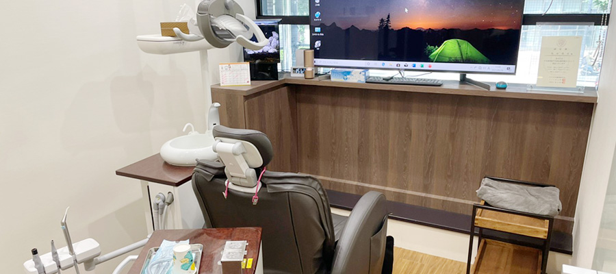 インプラントの施術室