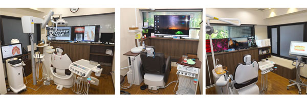 完全個室・半個室の診療室